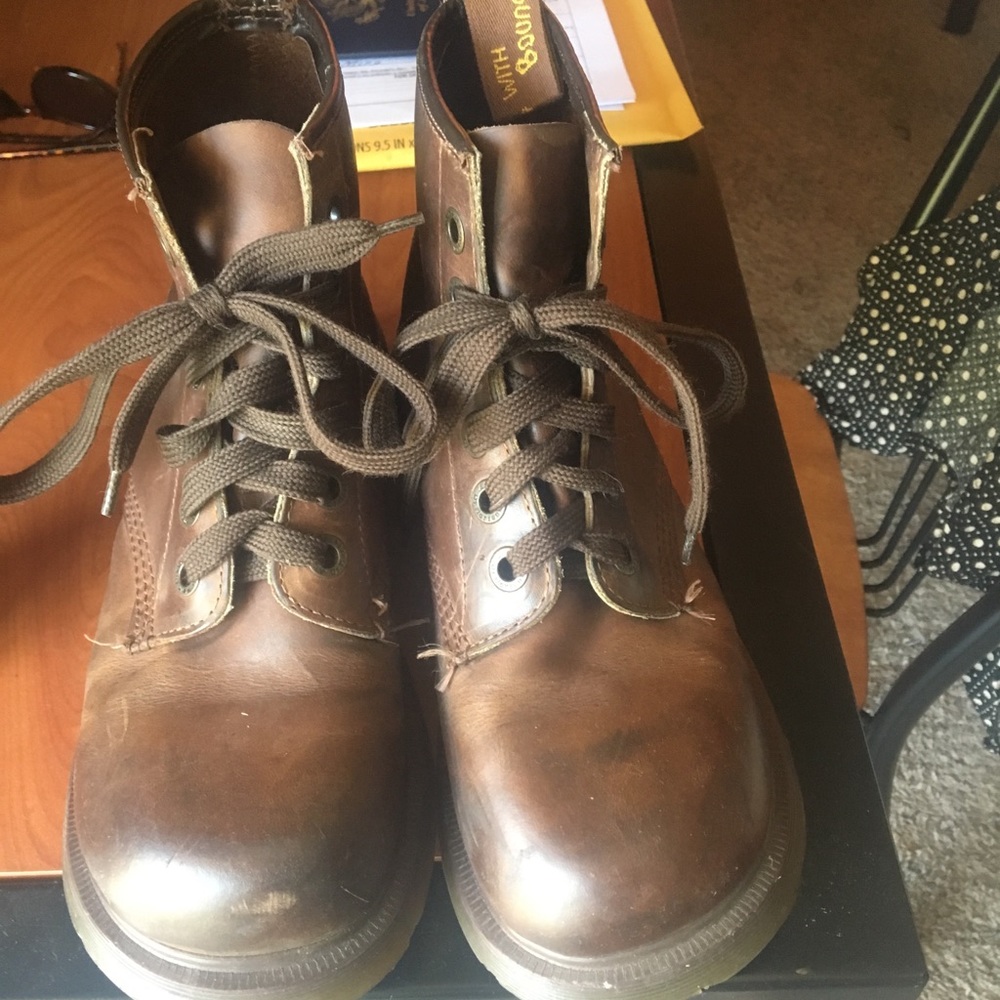 Vintage Brown Doc Marten’s Air Wair Boots